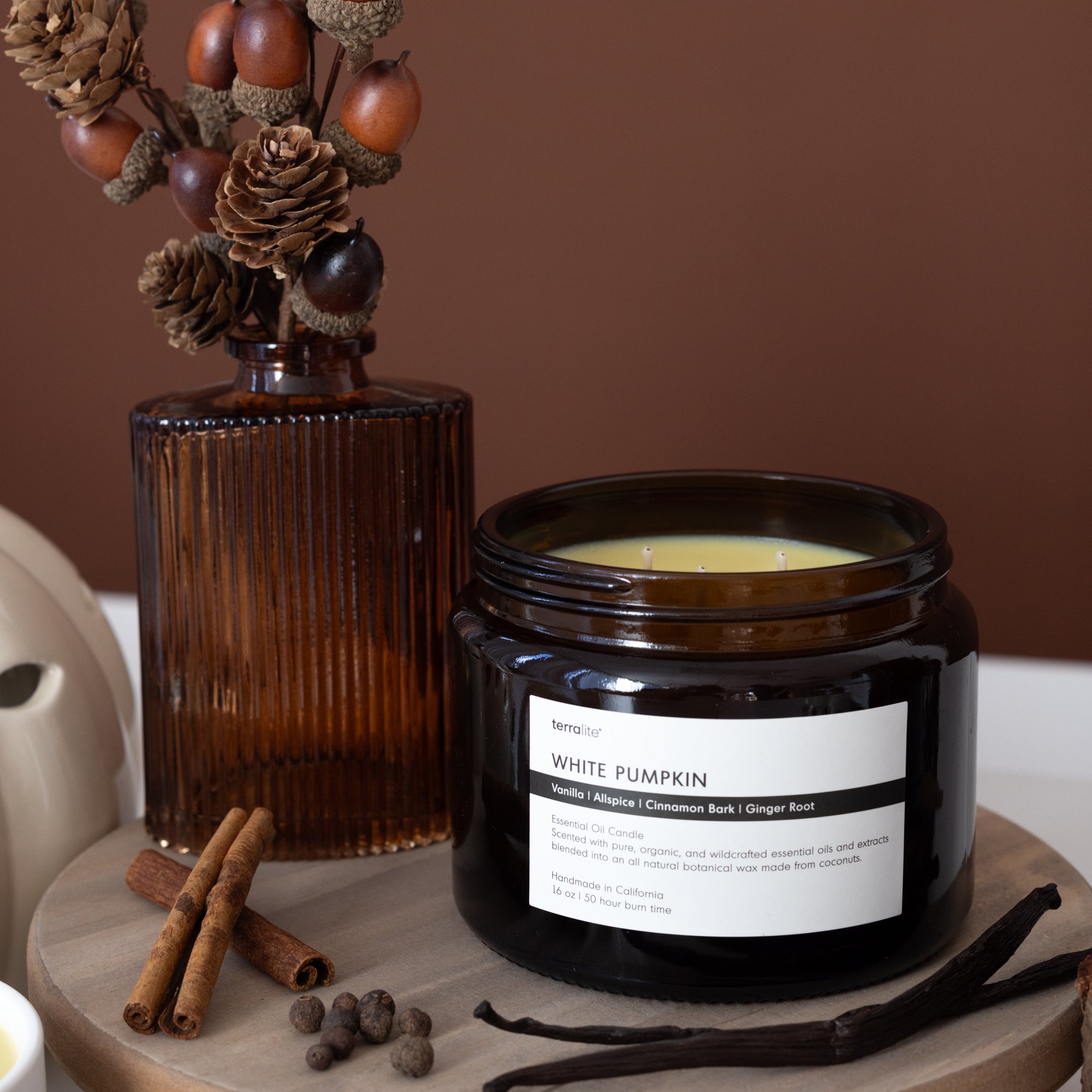 White Pumpkin (tri-wick)