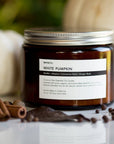 White Pumpkin Spice Fall Essential Oil Candle - 16 oz.