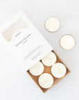 Organic Natural Tealights - 6 pack