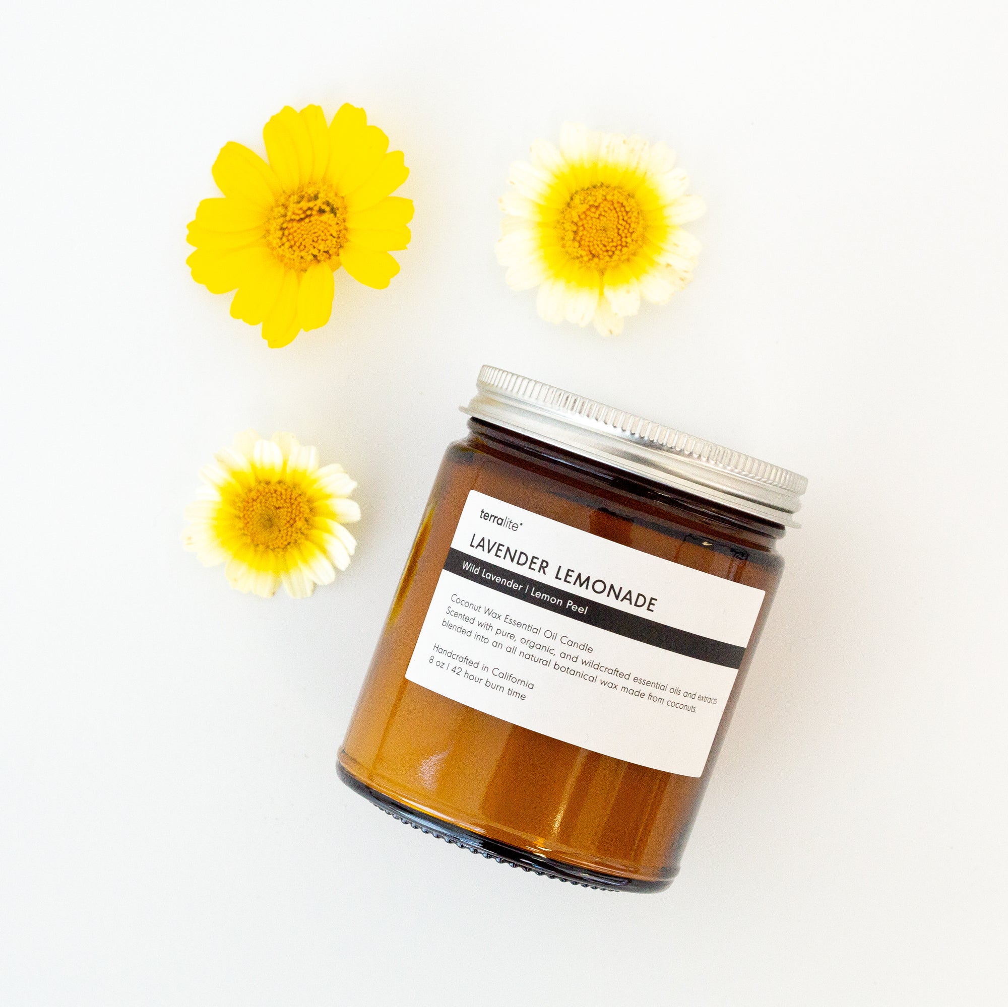 Lavender Lemonade Essential Oil Candle - 8 oz.